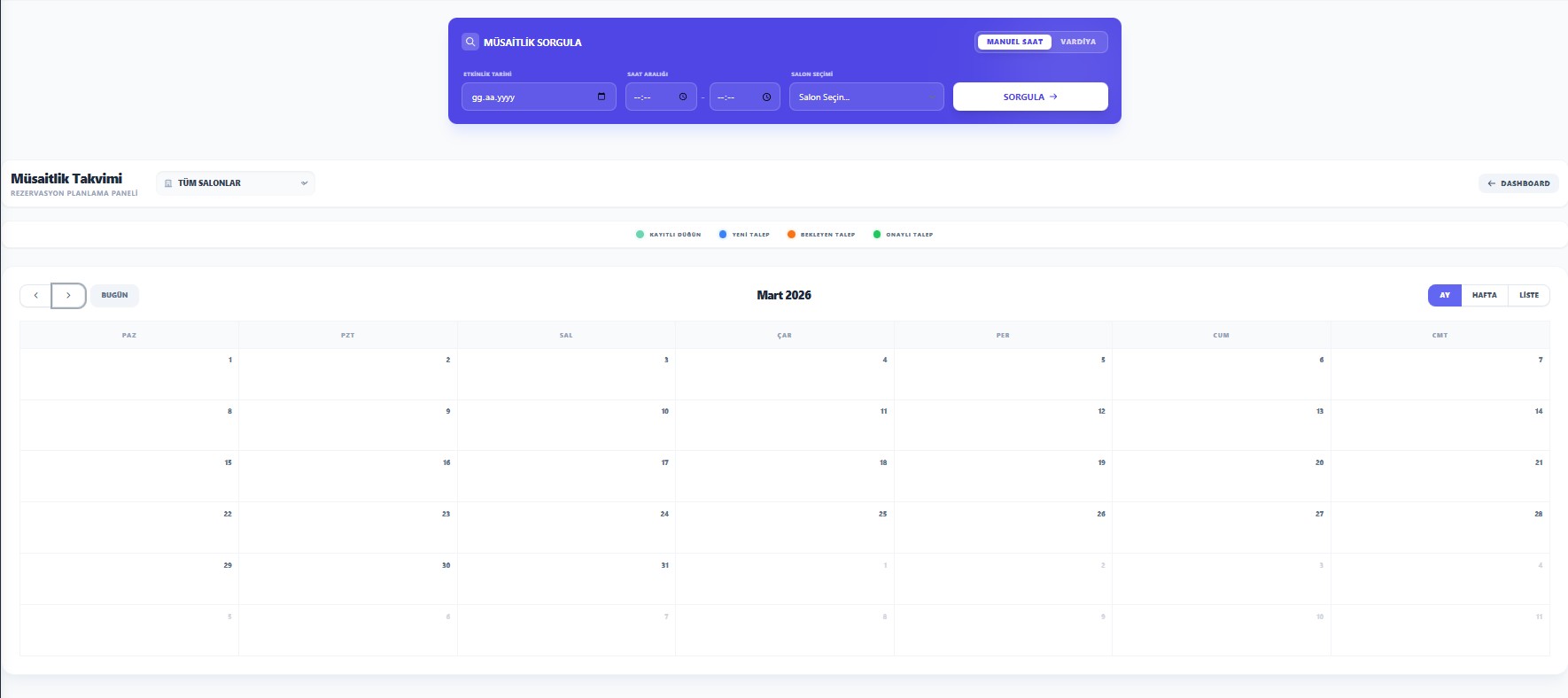 Akıllı Takvim Yönetimi